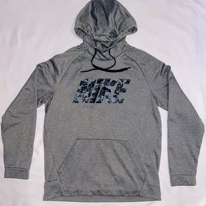 Nike hoodie with draw strings